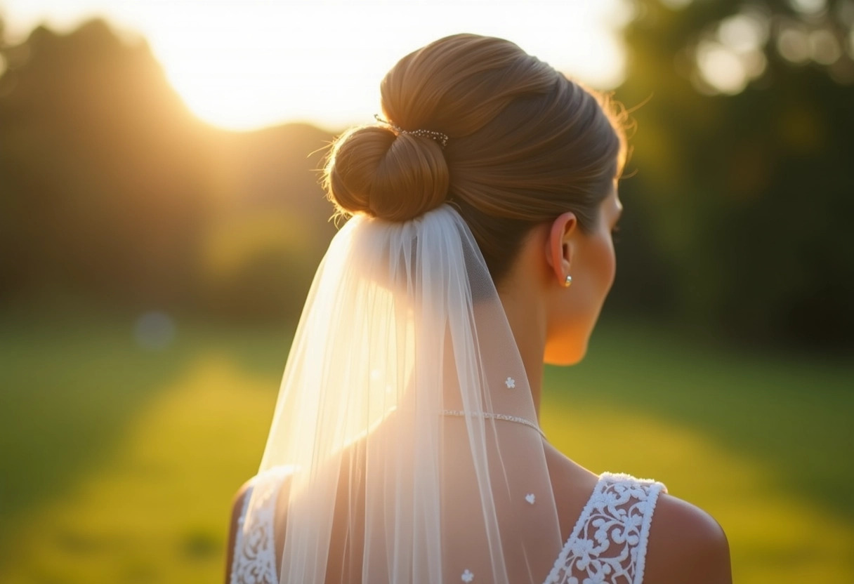 coiffure nuptiale